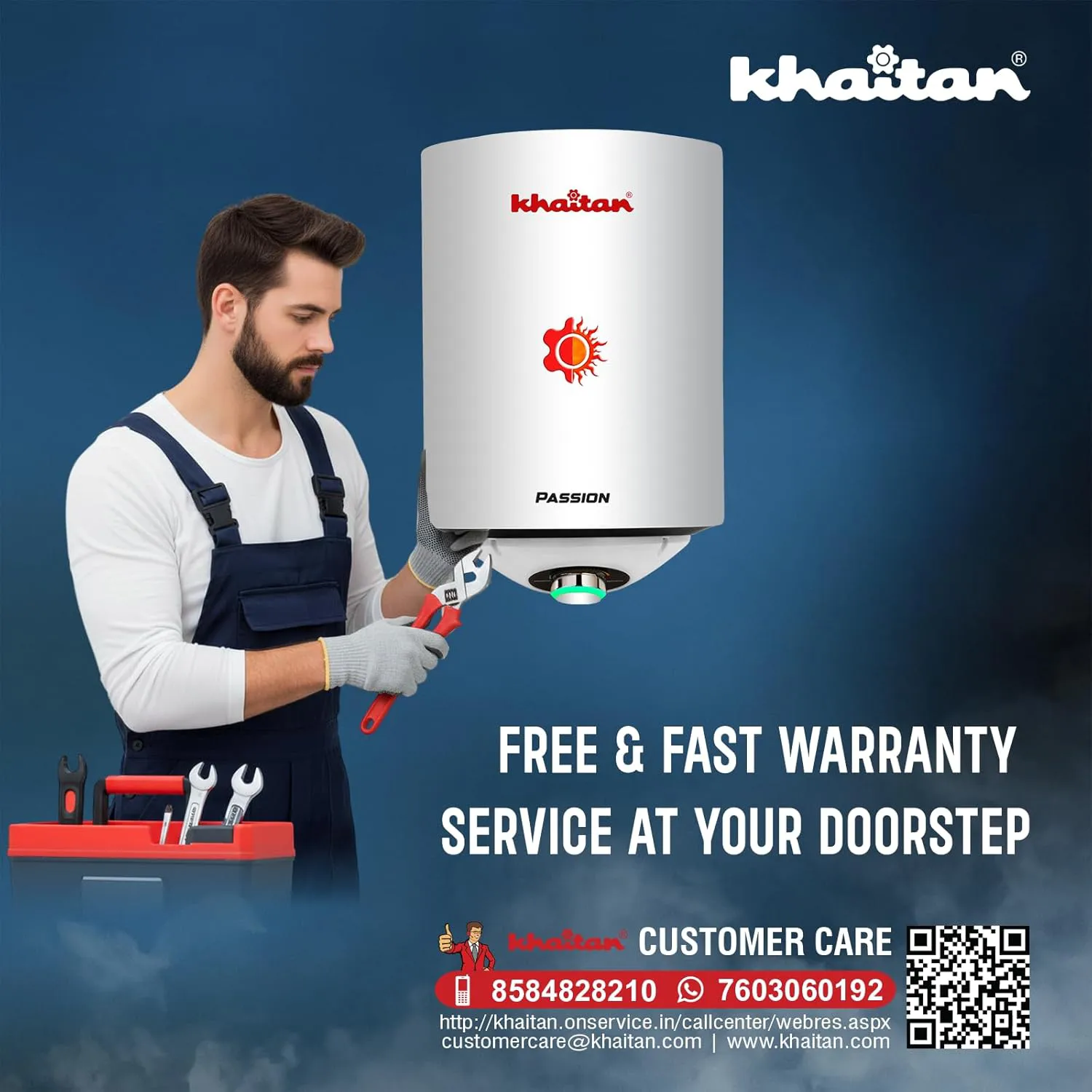 passion water heater